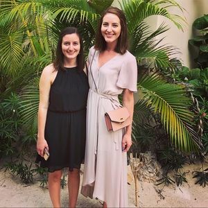 Show me your mumu wrap dress in show me the ring